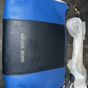 Armani Jeans Blue and Black Mini Bag